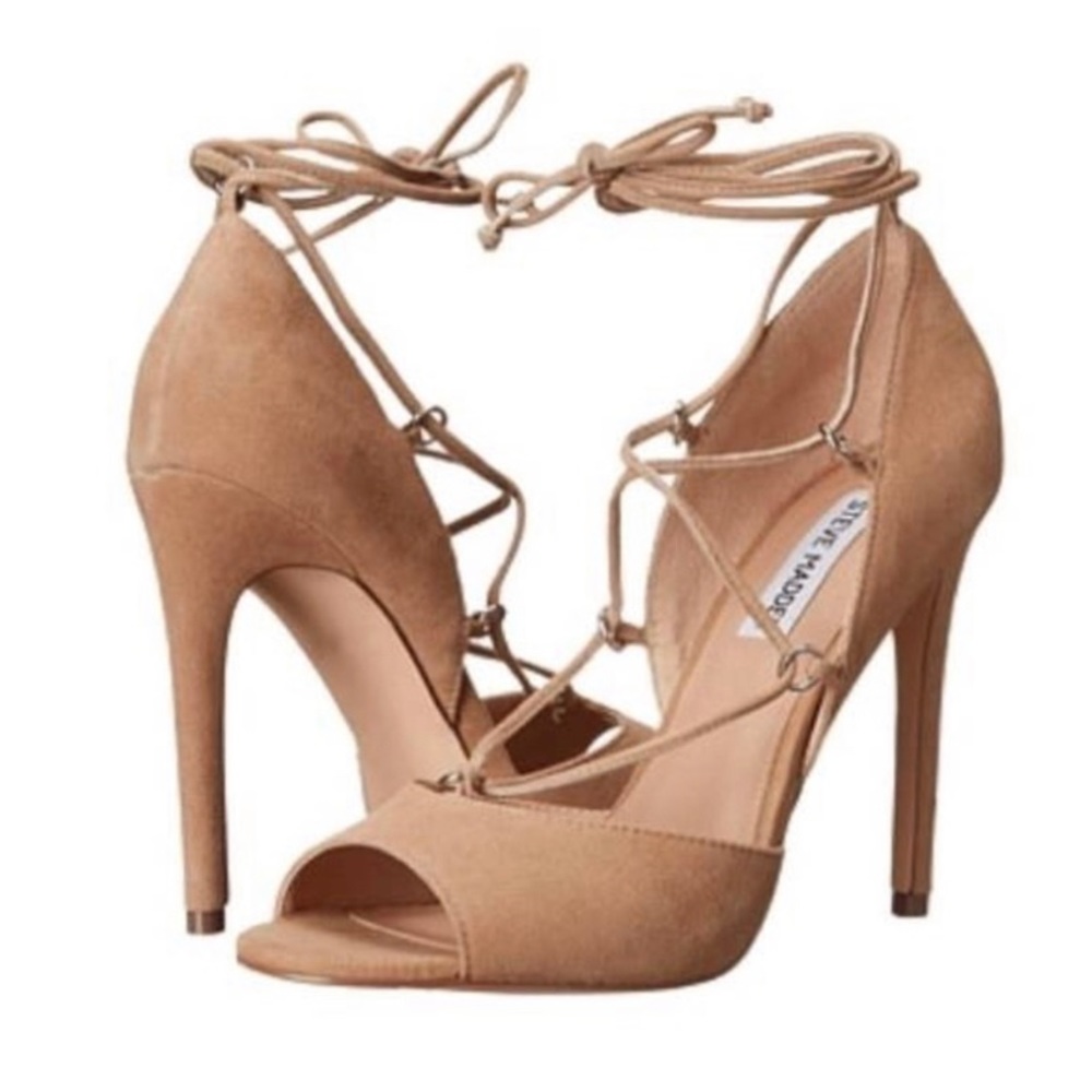 Steve Madden Womens Rayshel Suede Pumps Sandals